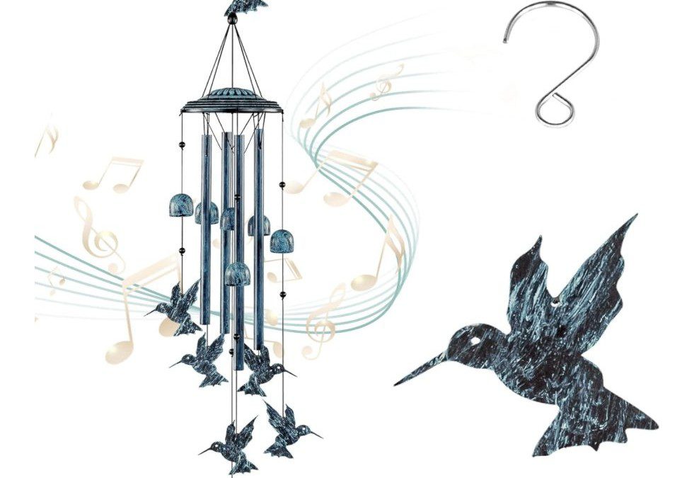 Hummingbird Wind Chimes – 50% off – Just $11.50 shipped!