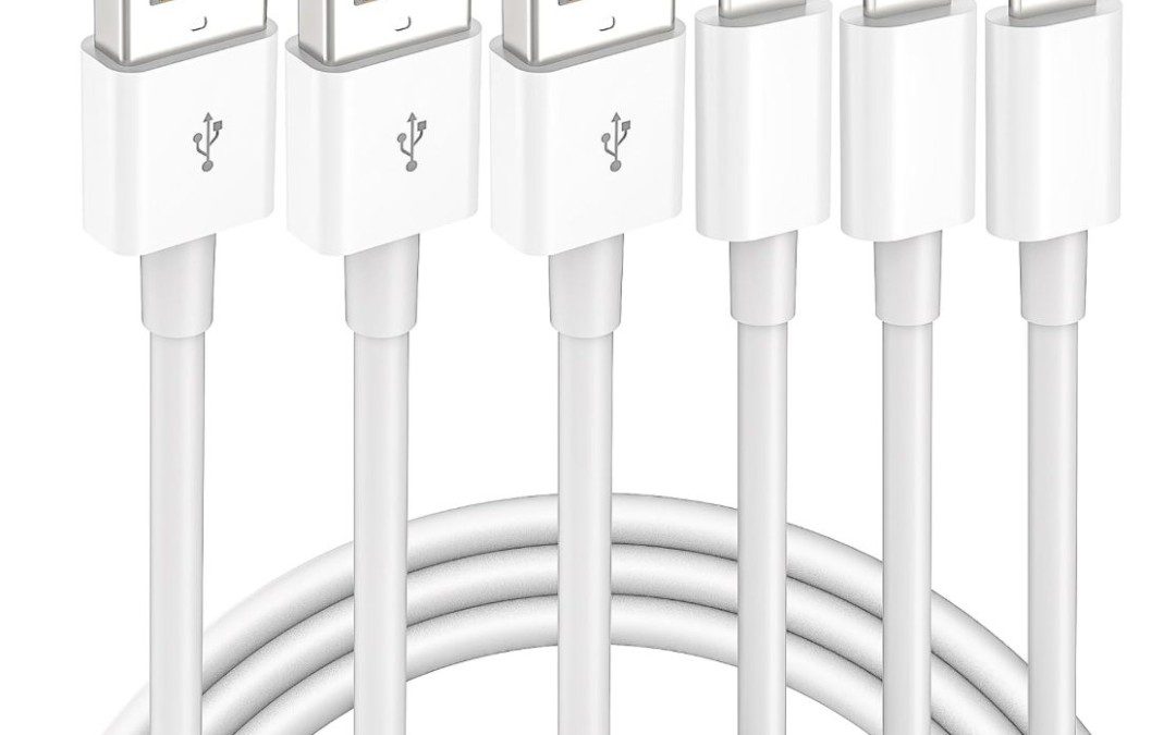 3 pack iPhone Charging Cords – 3 foot – Just $3.99 shipped!