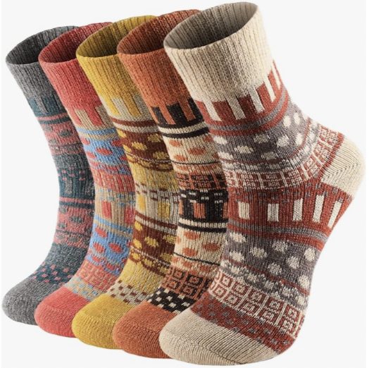50% off Pack of 5 Women’s Wool Socks –  $7.49 shipped