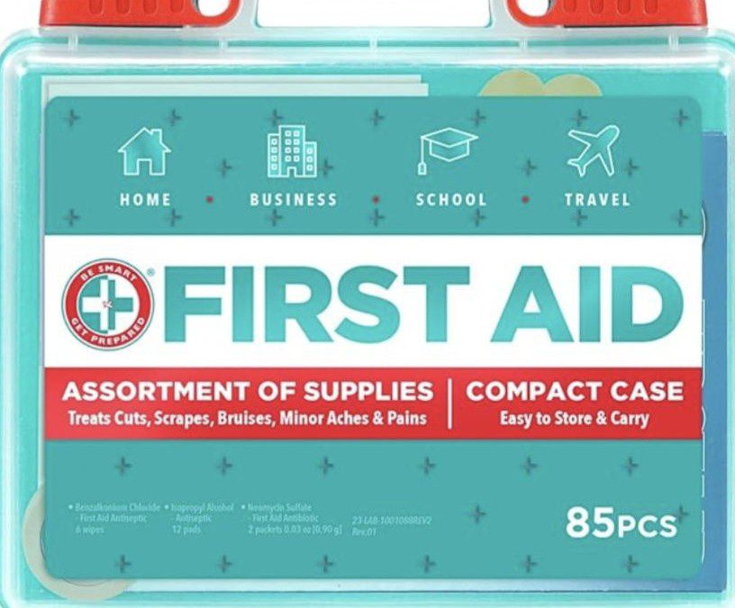 58% off First Aid Kit – 85 Pieces  – $6.24 shipped