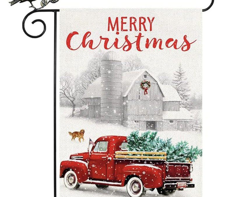 70% off Merry Christmas Garden Flag – Just $2.99 shipped!
