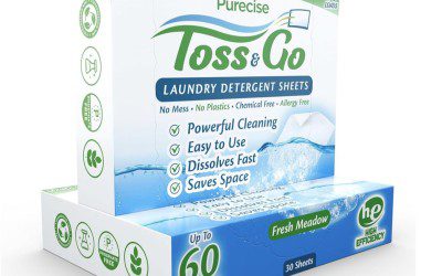 23% off Environmentally Safe Laundry Detergent Sheets – $11.48 {Up to 60 Loads of Laundry}