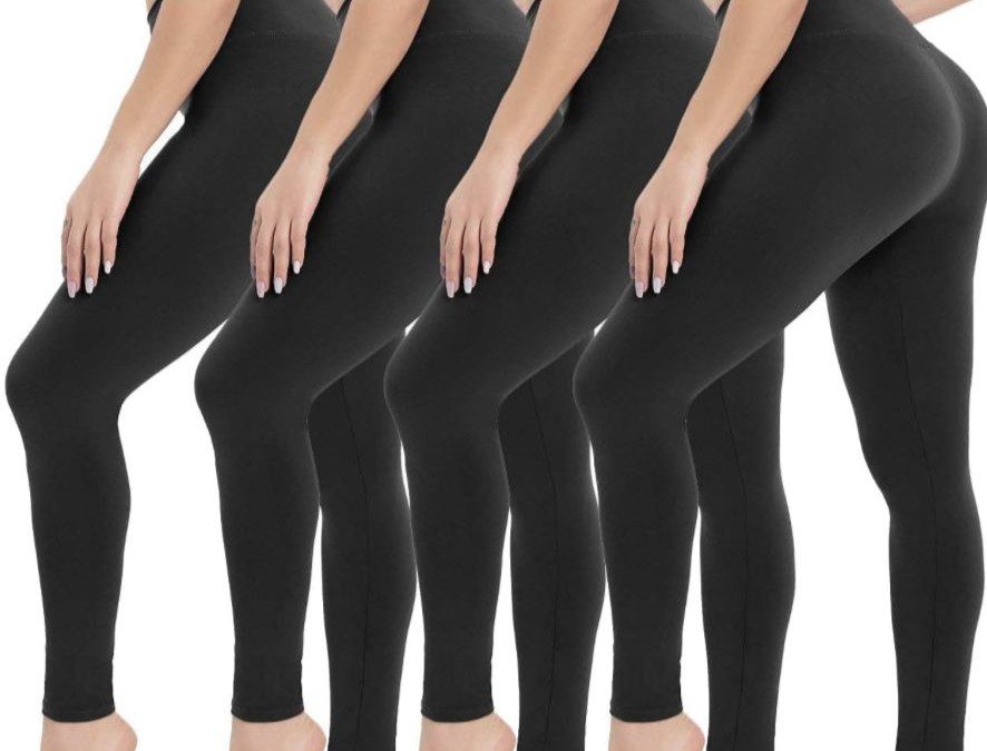 4 Pack High Waisted Leggings – As low as $22 shipped! Over 36,000 Amazon Reviews