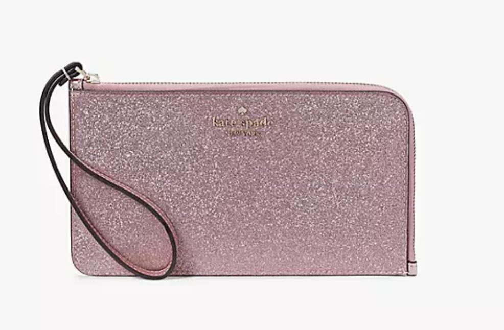 Kate Spade Lucy Wristlet – Just $29 (Reg. $139) – Glitter, Leather, Patterned, and Metallic Colors!