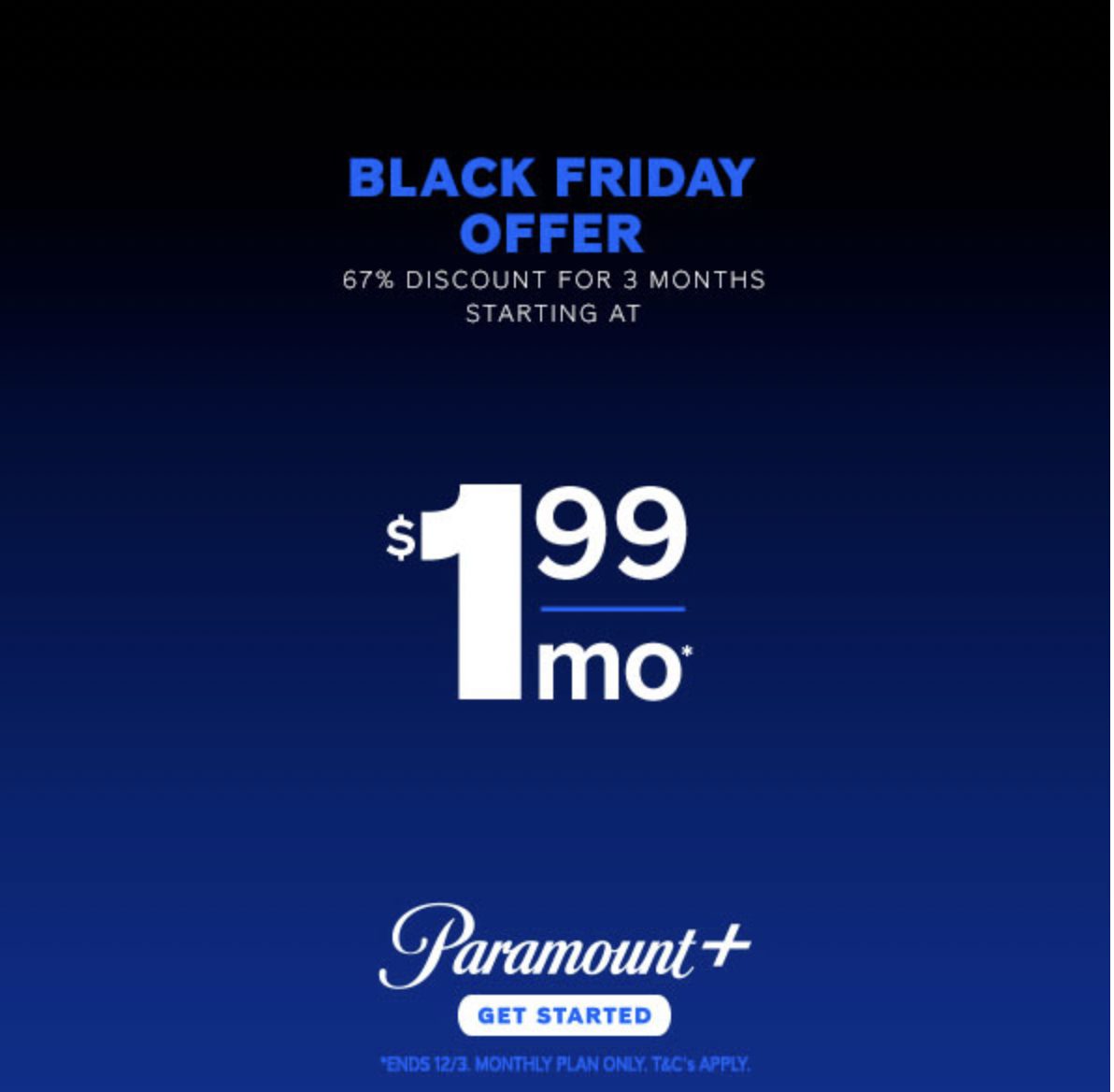 Paramount+ Black Friday Deal 1.99 a Month for 3 Months! Koupon Karen
