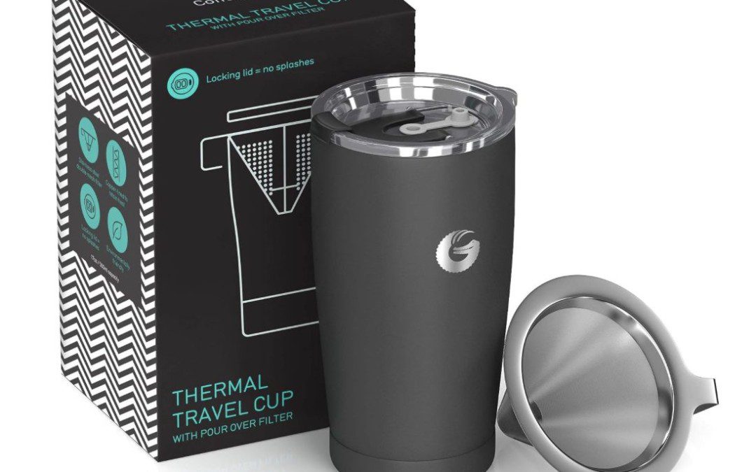 Gator Coffee Travel Mug 20 oz Stainless-Steel – $10.20 shipped!