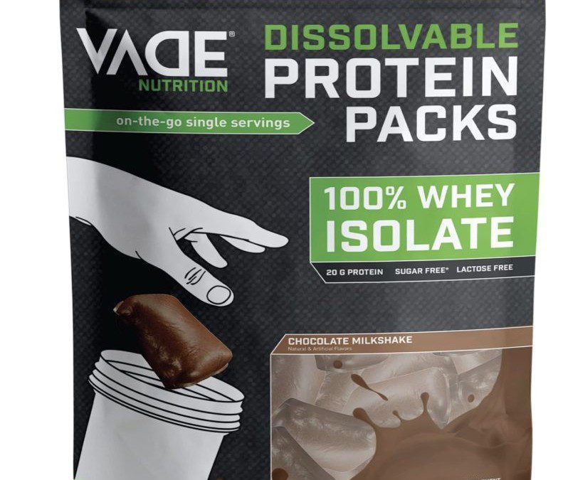 40% off VAGE Dissolvable Protein Packs – 100% Whey Isolate  –  $30.25 – As seen on Shark Tank