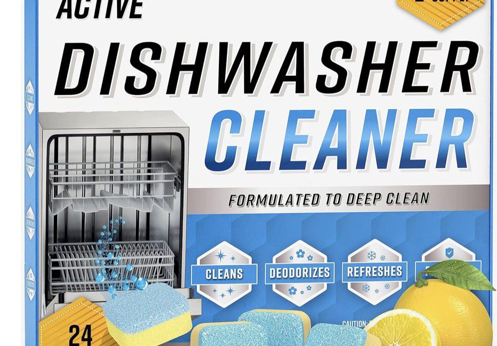 46% off Dishwasher Cleaner & Deodorizer Tablets – $16.15 (Reg. $22) – 12 Month Supply!