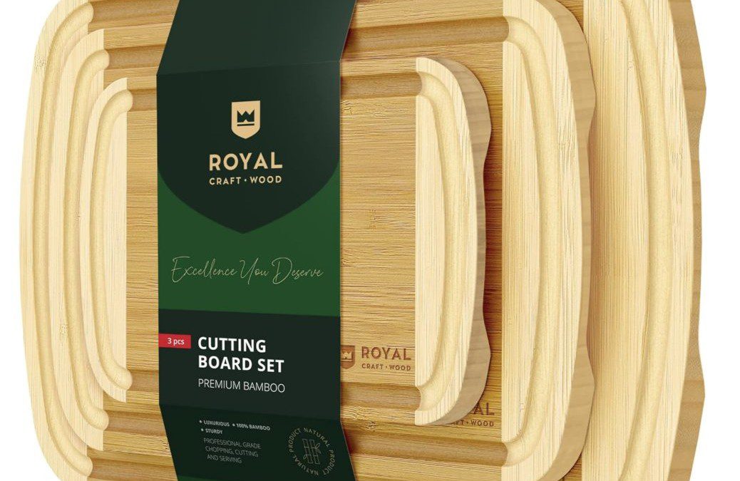 Reversible Wood Cutting Boards Set of 3 – $19.97 shipped!
