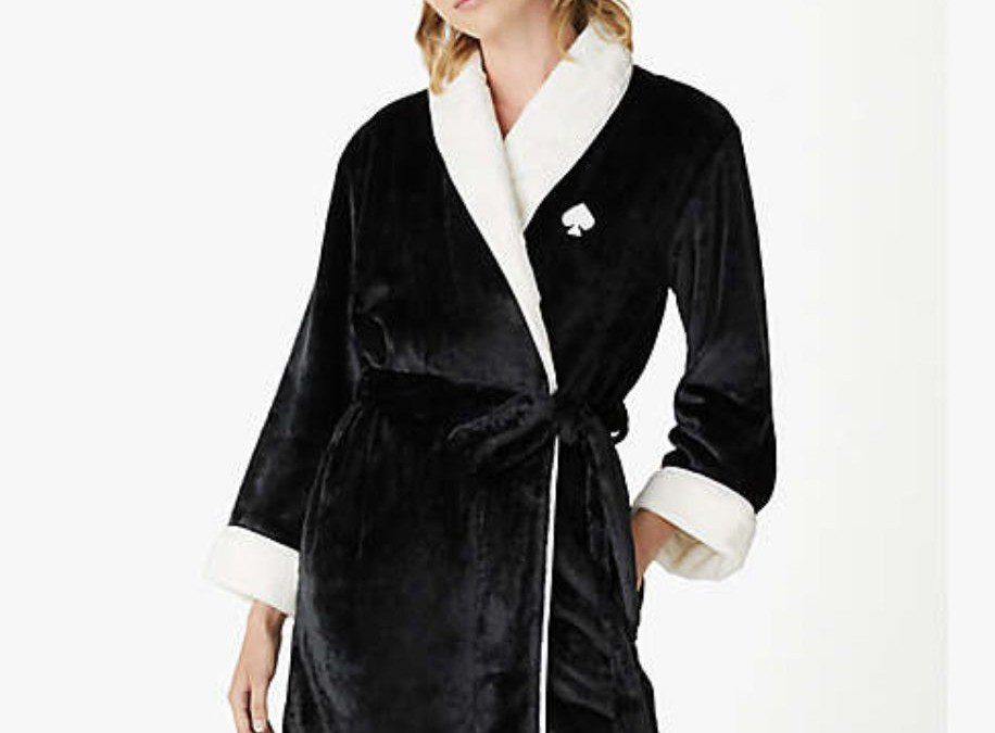 Kate Spade Chenille Robe + Eye Mask – Just $49 (Reg. $100)