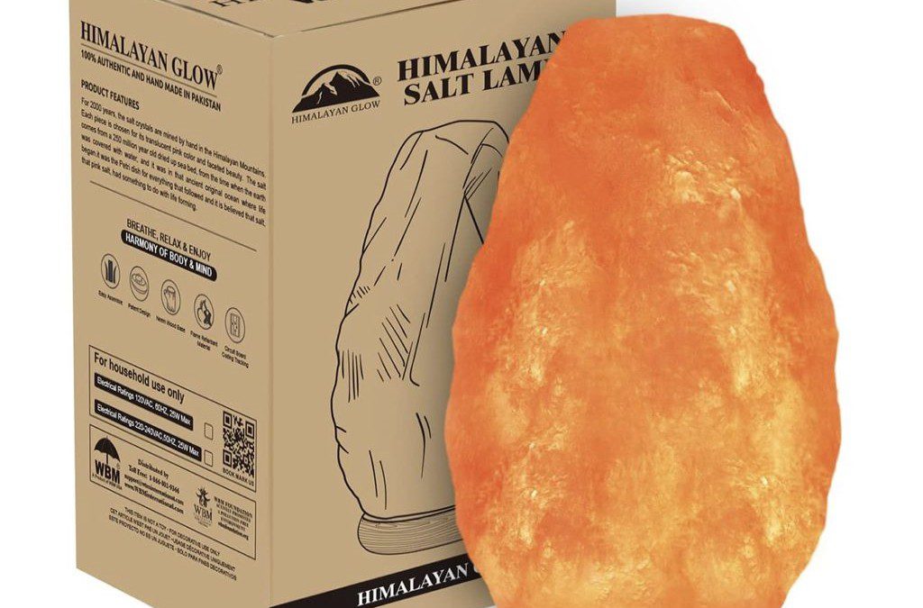 Himalayan Glow Salt Lamp with Dimmer – Just $15.29 (Reg. $25)