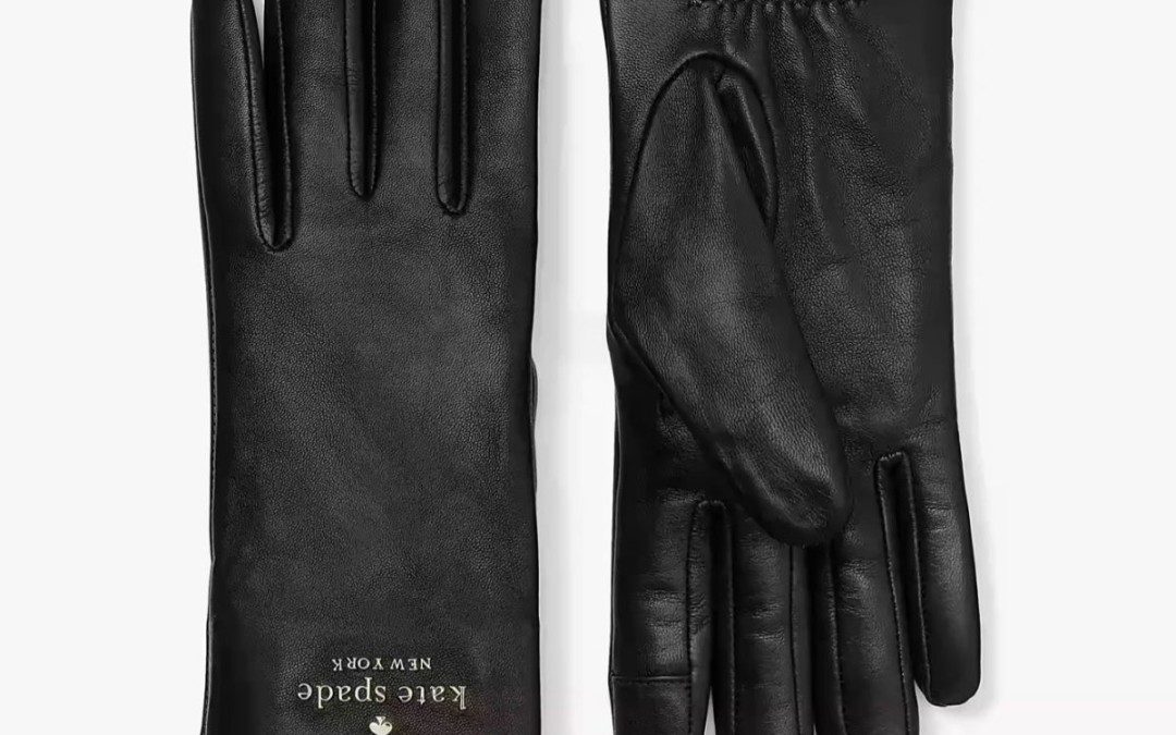 Kate Spade Floating Logo Leather Gloves – $59 + 25% off 4 more more items!
