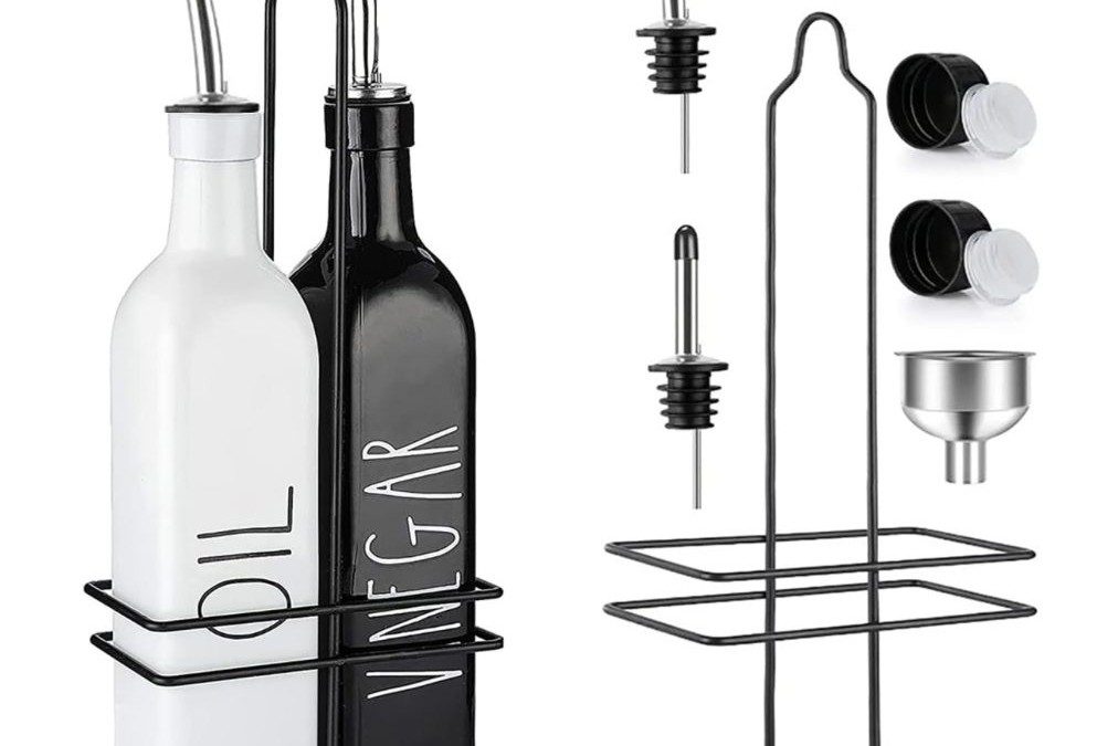 Kitchen Oil & Vinegar Dispenser Set – Just $17 shipped!