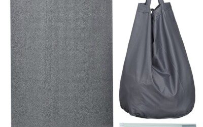 Laundry Basket with Wheels and Removable Laudry Bag for $14.99 (Reg $30!)