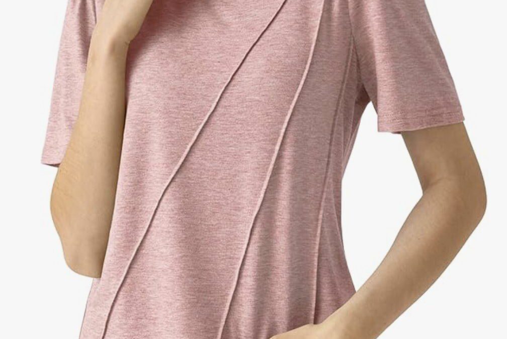*HOT DEAL* $3.49 for this Crew Neck Casual Pleated Top!! Comes in Sizes S-XXL