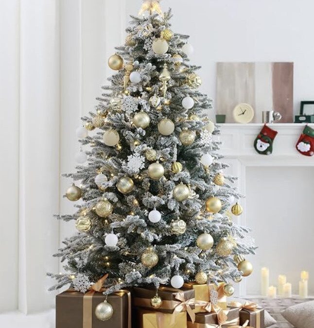 🎄 Christmas Tree Deal Alert! 🎄 50% off Pre-Lit Trees on Amazon!