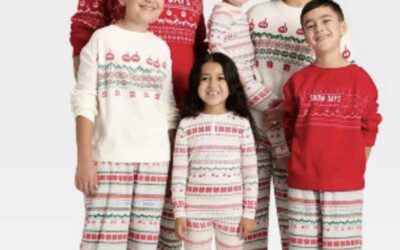 40% off Matching Christmas Pajamas for the Faimly – TODAY Online at Target (11/2/25)