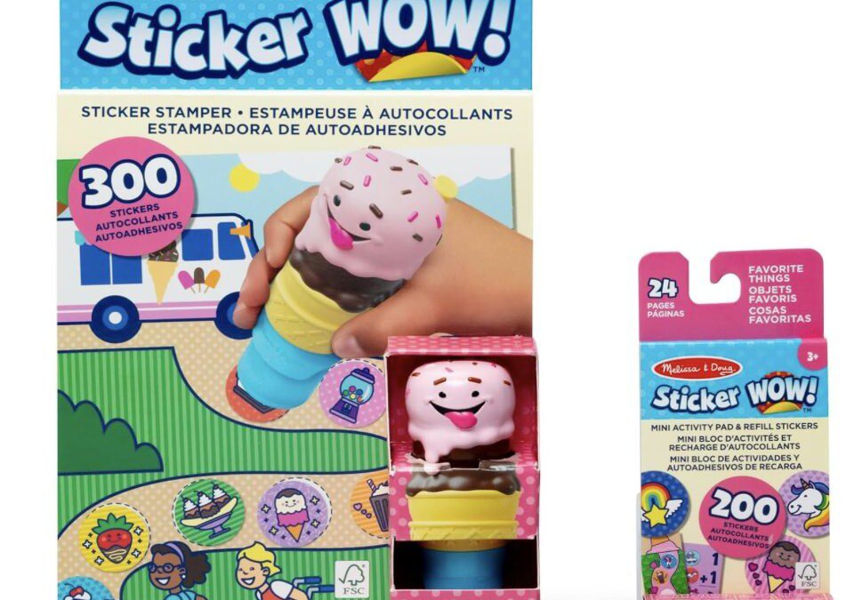 🔥 Viral Melissa & Doug Sticker WOW! Bundles Starting at Just $7.80 (Reg. $18)