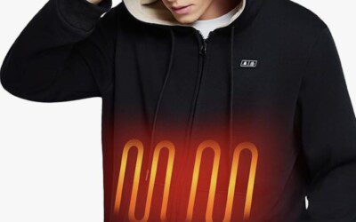 Best Heated Hoodie for Winter 2025: 6-Zone Warmth with Power Bank Included – Just $49.99 (Reg $120)