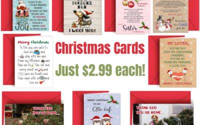 Christmas Cards For Family just $2.99 shipped!