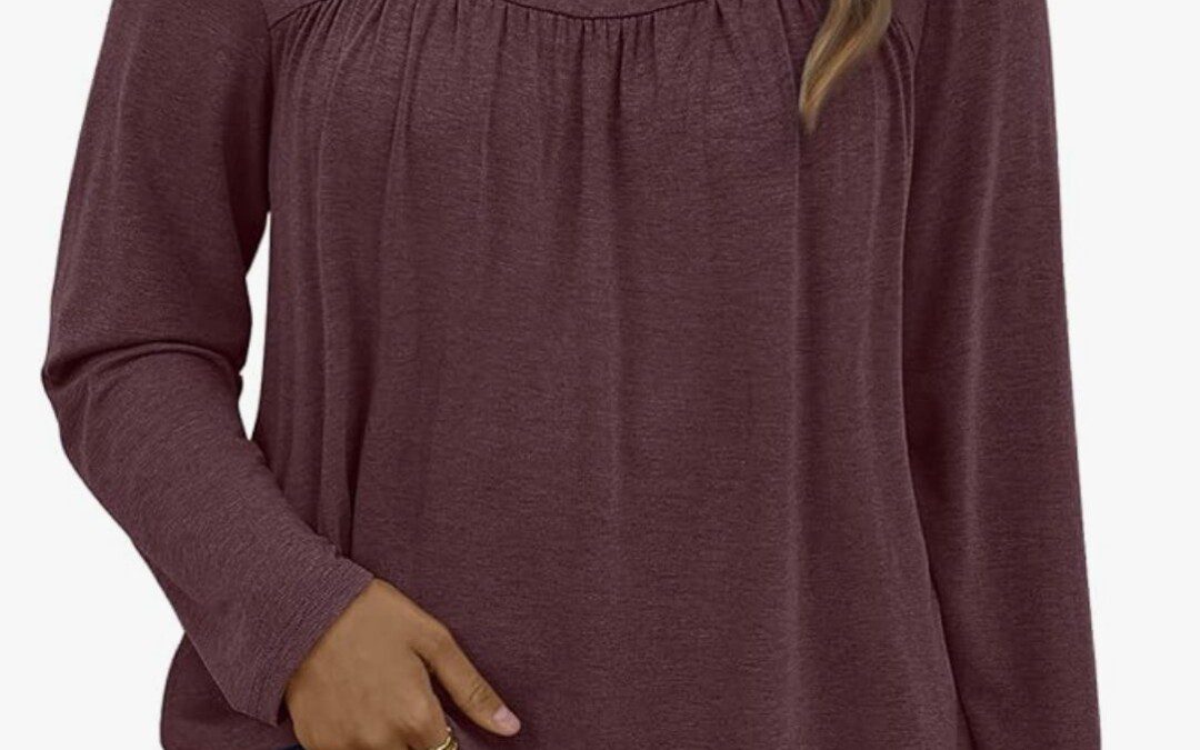Plus Size Tunic Top for just $4.99 on Amazon!