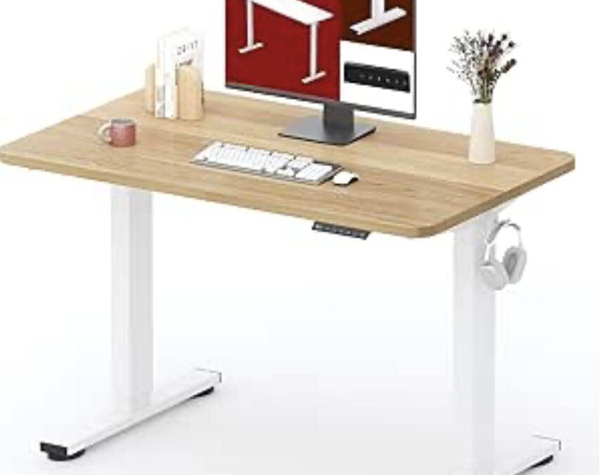 40″x24″ Electric Height-Adjustable Desk just $79.99 (Reg $160)
