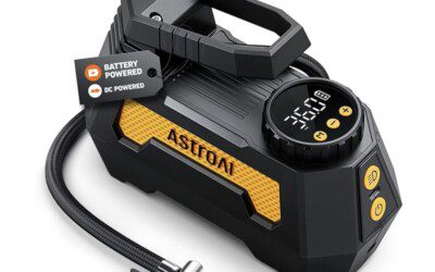 Portable Tire Inflator Air Compressor for $29.99 (Reg. $62.99)