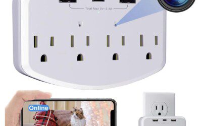 Wifi Camera Wall Outlet for $39.99 (Reg $80) Great for Pets!