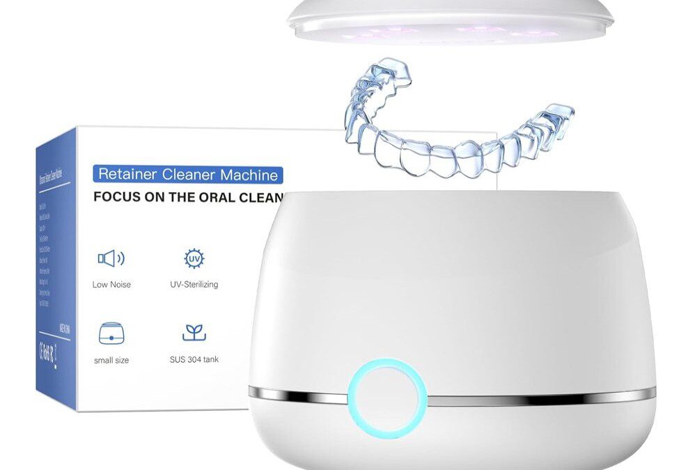 Ultrasonic Retainer Cleaner for just $11.49 (Reg $22)