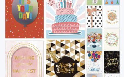 14 Pack 3D Handmade Birthday Cards for just $6.62 on Amazon
