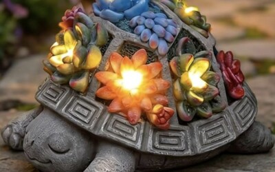 Cute Solar Turtle Lawn Decoration for just $14.99