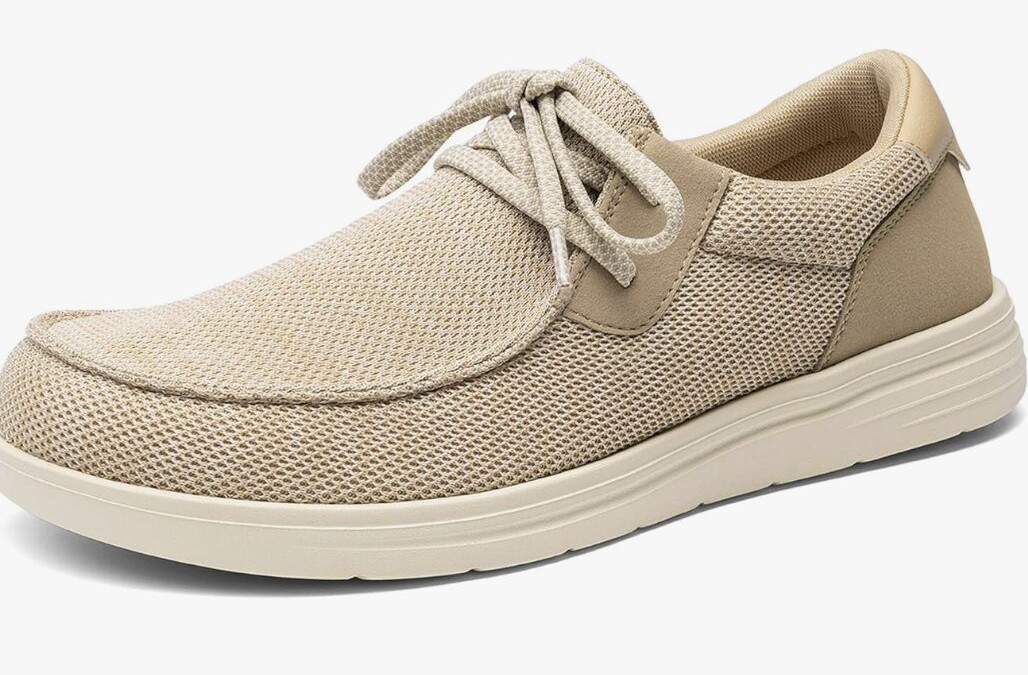 Men’s Wide Toe Box Arch Support Loafers as low as $23.39!