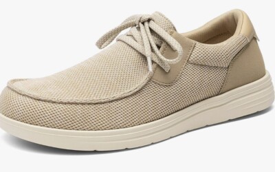 Men’s Wide Toe Box Arch Support Loafers as low as $23.39!