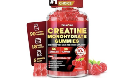 Creatine Monohydrate Gummies – Sugar Free – Just $8.99 (Reg $30!)