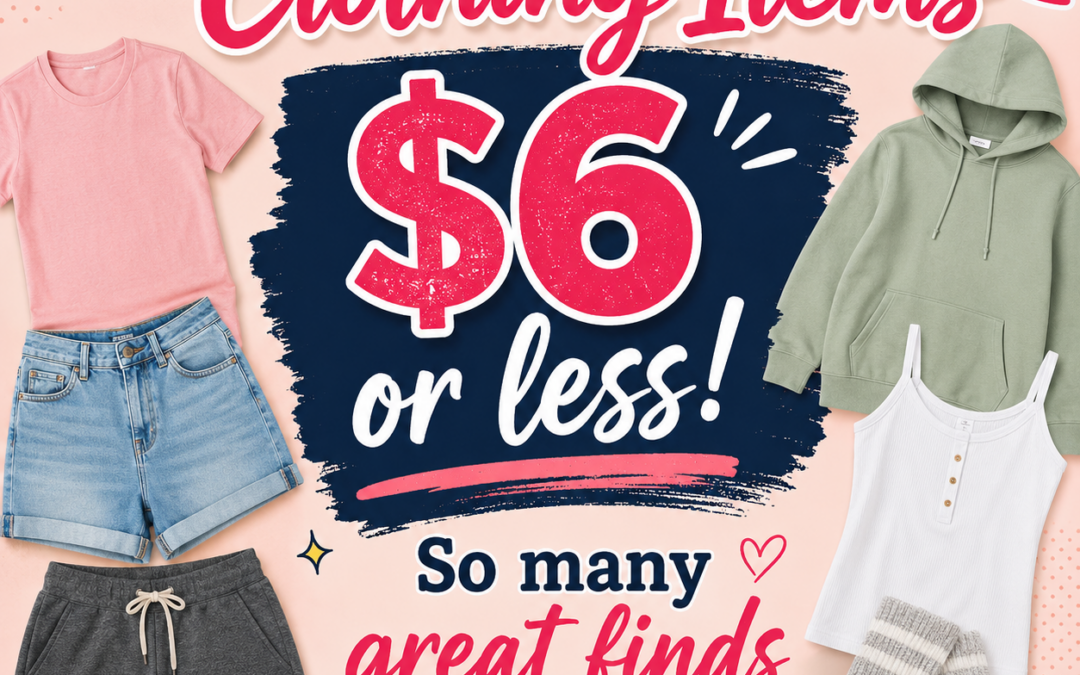 *HOT* Amazon Top Pick Clothing Deals under $6.00 shipped!