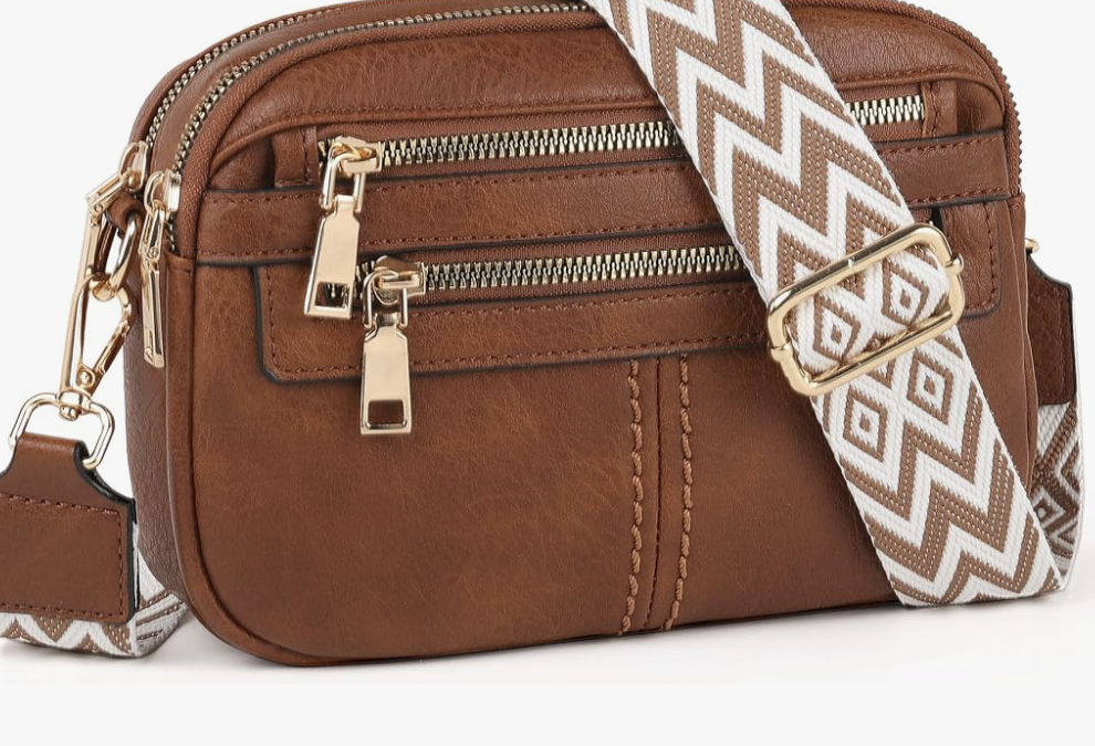 Crossbody Bag with 6 Pockets for just $8.99 shipped!
