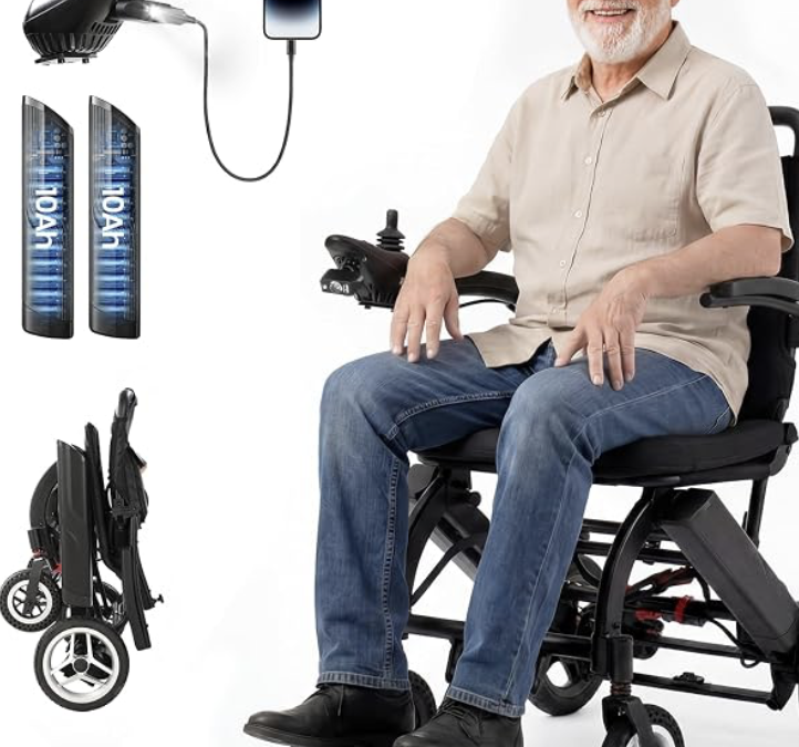 Amazon Deal on an Ultra Lightweight Power Wheelchair 