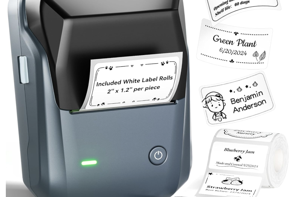 2” Bluetooth Label Maker just $14.99 (Reg $40!)