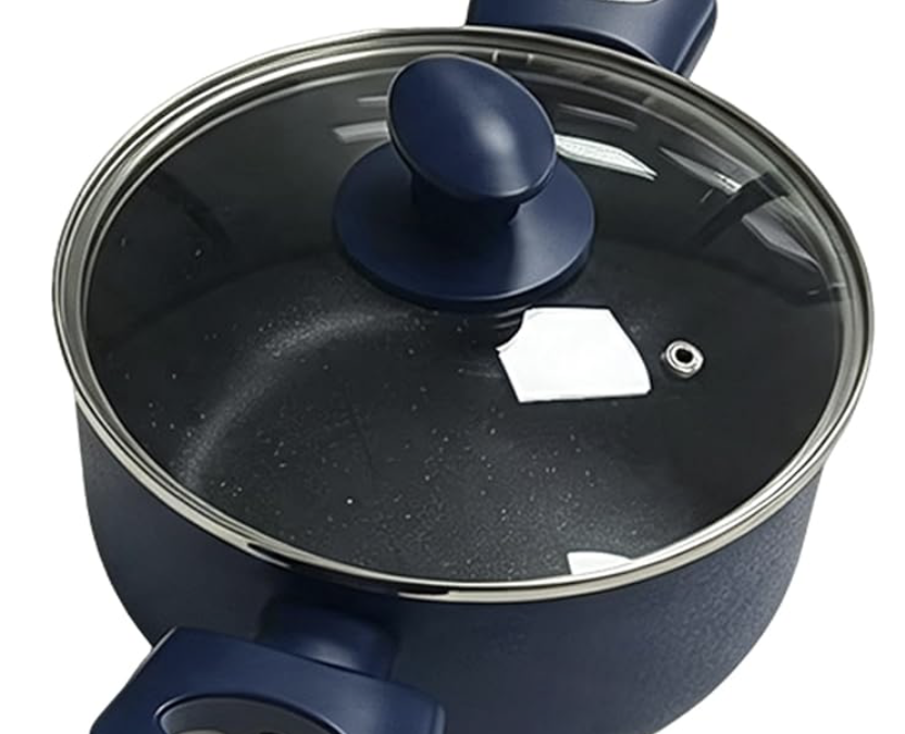 Half off Non-Stick 3.32 qt Saucepan with Glass Lid – Just $22.99 shipped on Amazon!