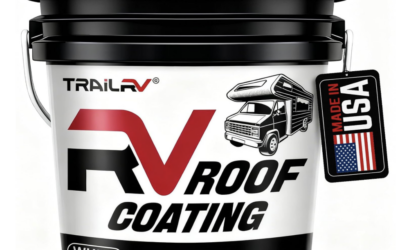 RV Roof Sealant Solar Reflective, Waterproof, White, 1 Gallon for $25