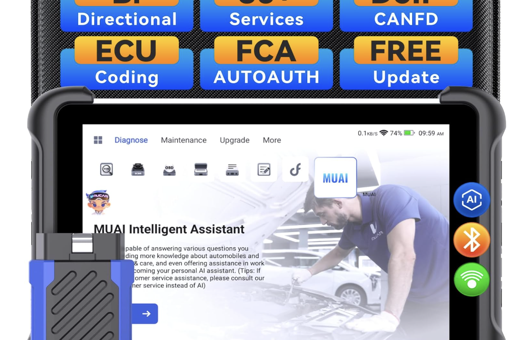 AI-Assisted Bidirectional Scan Tool for $497 (Reg $630!)